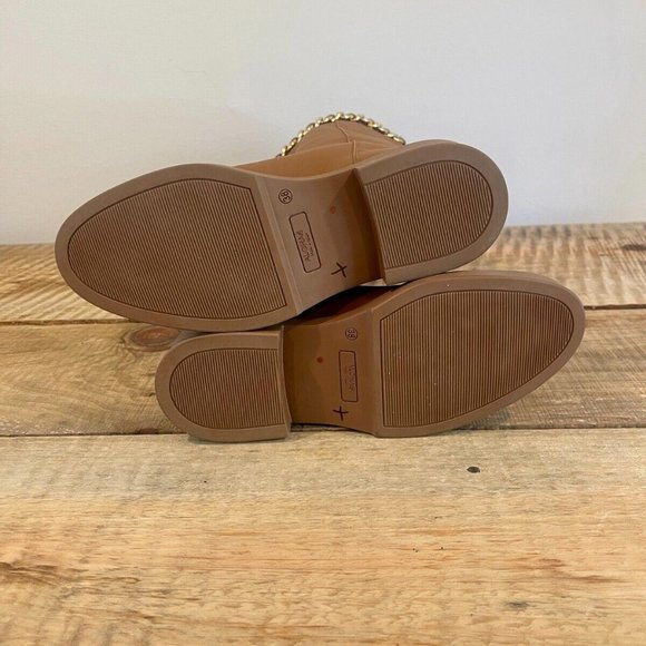 ALOHAS Brown Leather Sole Pier Tall Boots with Chain size 38 and 40 available - Picture 12 of 14